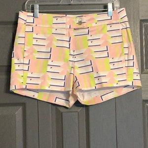 JCrew khaki geometric pattern Shorts